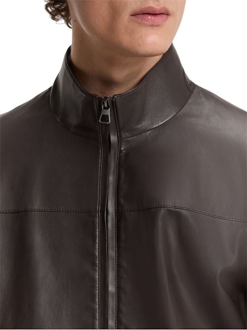 Giacca in pelle nappa BOSS by Beckham Hugo Boss | 50562919210